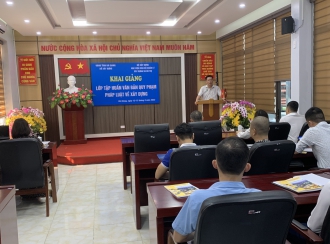 Tập huấn văn bản quy phạm pháp luật về xây dựng tại Hà Giang