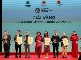 Giải thưởng Kiến trúc Quốc gia 2020 – 2021 có 5 giải Vàng