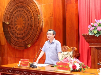 Bộ trưởng Nguyễn Thanh Nghị làm việc tại tỉnh Tiền Giang