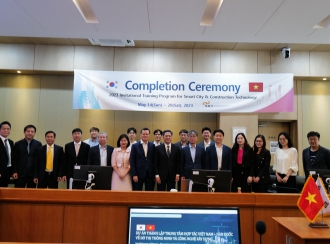 Chương trình học tập, chia sẻ kinh nghiệm về đô thị thông minh và công nghệ xây dựng tại Hàn Quốc năm 2023 trong khuôn khổ Dự án VKC