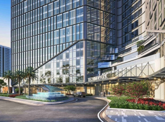 Thiết kế xanh bên vững, TechnoPark Tower chinh phục cộng đồng doanh nghiệp công nghệ