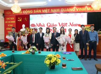 Học viện Cán bộ quản lý xây dựng và đô thị tổ chức gặp gỡ các giảng viên nhân ngày Nhà giáo Việt Nam 20-11