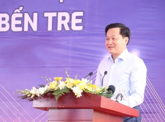 Khởi công xây cầu Rạch Miễu 2 nối hai tỉnh Tiền Giang và Bến Tre