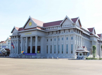 Bộ Xây dựng tổ chức nghiệm thu công trình Nhà Quốc hội Lào